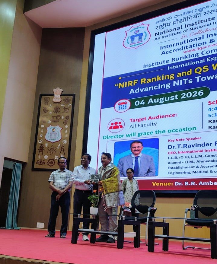 IIQA institutional ranking engagement